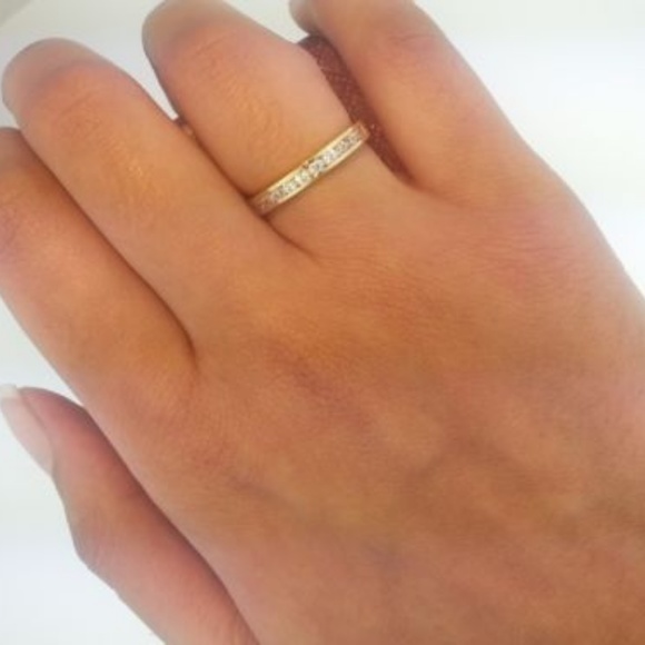 14k Solid Yellow Gold Wedding Band Classic Ring 3mm - Picture 7 of 16